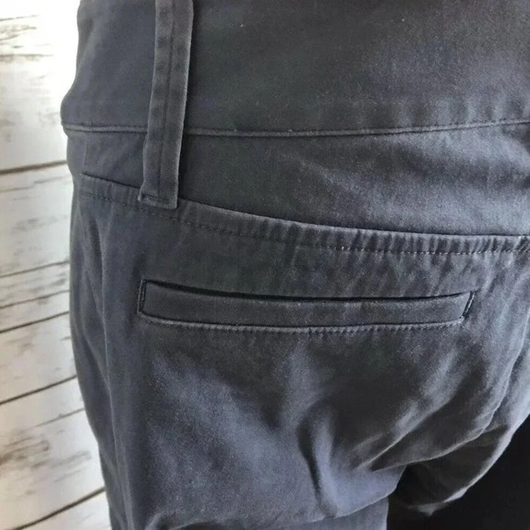 ANN TAYLOR LOFT Women Zip Up Modern Skinny Ankle Pockets Blue Pants Sz 8 Petite - Picture 9 of 11